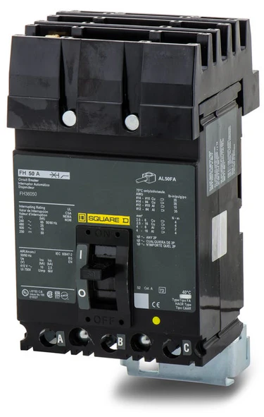 FH36050  BREAKER 50A  600V  3P  SQD