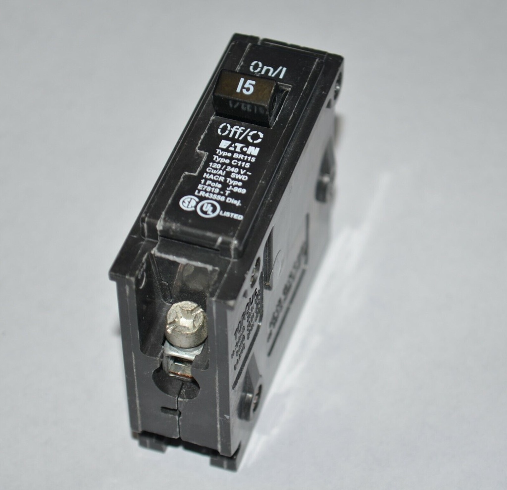 BR115   BREAKER  1P 15A CUTLER HAMMER