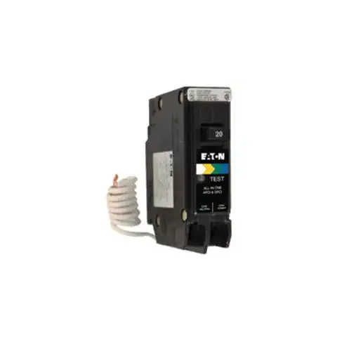 BRN120DF BREAKER 20A 1P AFCI/GFCI EATON