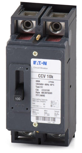 CCV2100 BREAKER   2P 100A CUTLER HAMMER