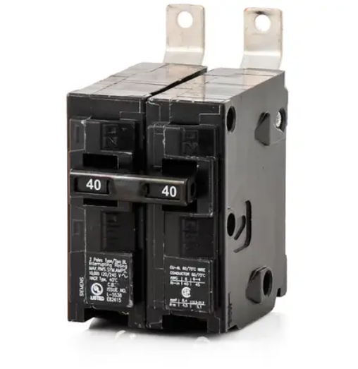 BL240   BREAKER 2P 40A BOLT-ON SIEMENS