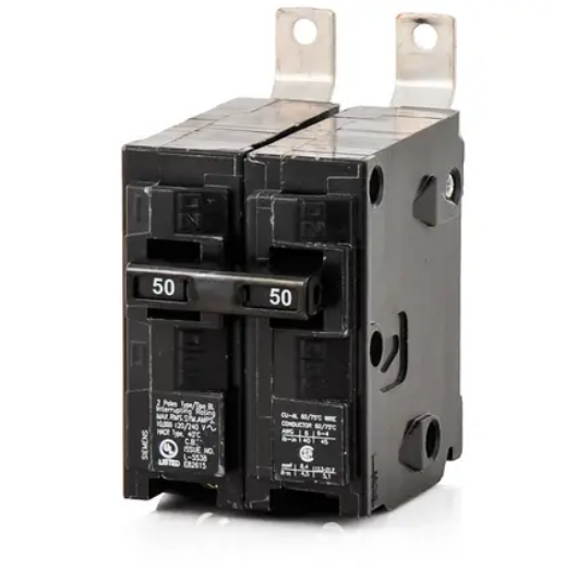 BL250  BREAKER 2P 50A BOLT-ON SIEMENS