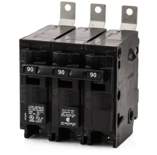 BL390  BREAKER  3P  90A BOLT-ON SIEMENS