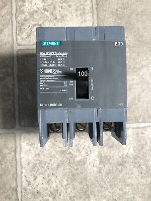 BQD3100  BREAKER  3P 100A 480V BOLT-ON