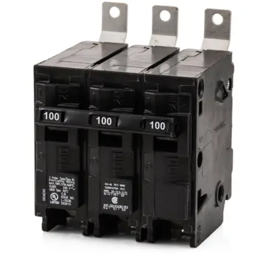 BL3100  BREAKER 3P 100A BOLT-ON SIEMENS