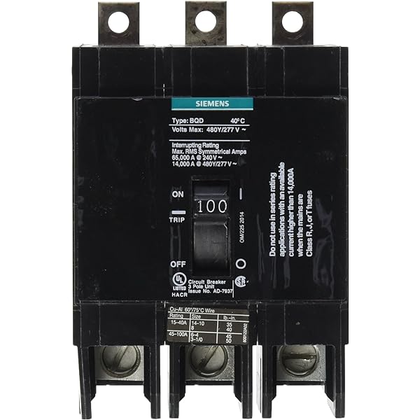 BQD380  BREAKER  3P 80A 480V BOLT-ON