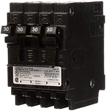 Q23030CT2NC  BREAKER SIEMENS  30/30A 120/240V 4P 10K NUEVO QUAD