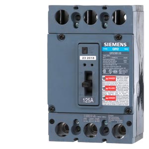 QR23B125   BREAKER 125A.3P.10K. SIEMENS