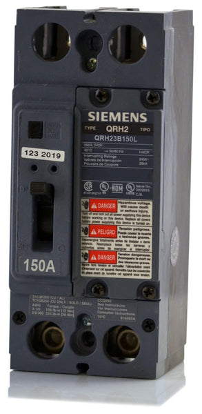 QRH23B150L QJH23B150  BREAKER  150A.3P. 25K. SIEMENS  