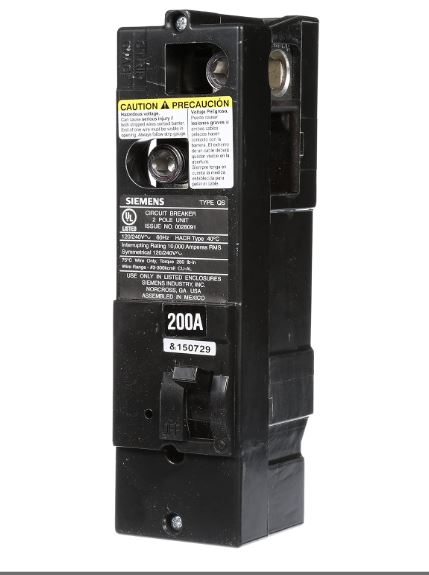 QSH2200  BREAKER .200A.2P.42KA.QS