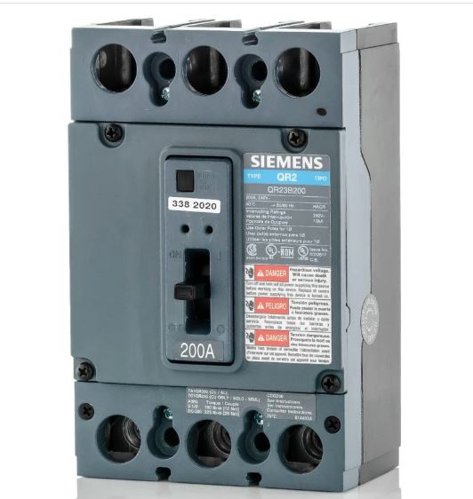 QR23B200  BREAKER 200A 3P 10K SIEMENS