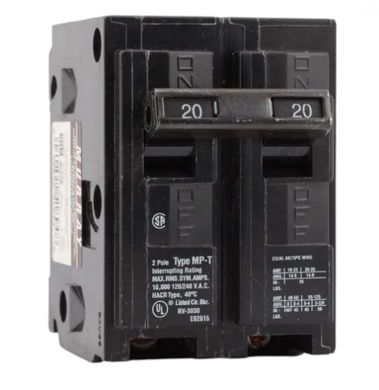 MP220  BREAKER .20A.2P.MURRAY