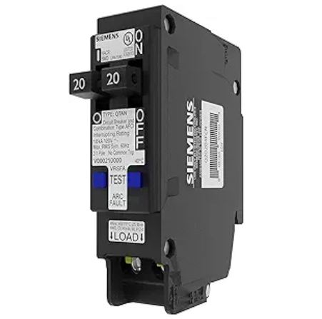 Q2020AFCN  BREAKER  20A TWIN.AF SIEMENS