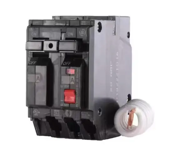 THQL2115GF  BREAKER  GFI  G/E General Electric Plug-In 240V 15A 2 pole circuit breaker 10kA@120V