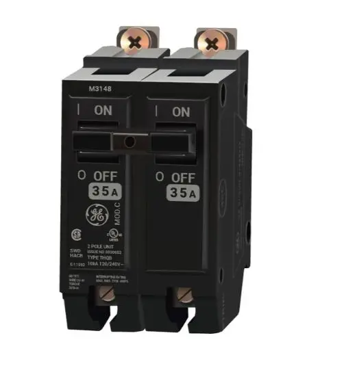THQB2135   BREAKER 2P. 35A. BOLTON .G/E  35 Amp Circuit Breaker Bolt-On - 35 Amp - 2 Pole - 240 Volt