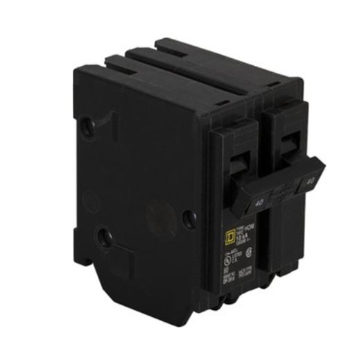 HOM240  BREAKER .2P.40A.HOME LINE SQUARE D 