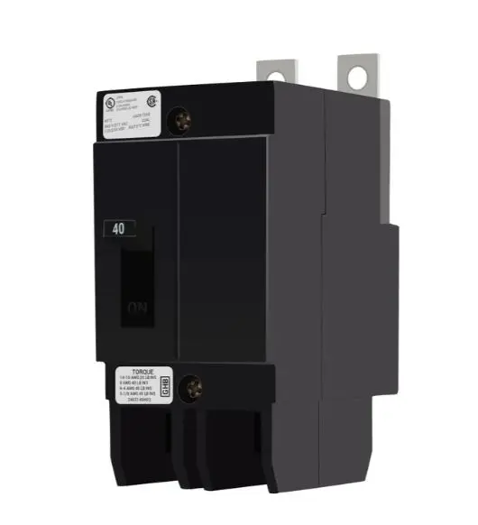 GHB2040   BREAKER    Eaton - Molded Case Circuit Breaker Bolt-On - 40 Amp - 2 Pole - 480 Volt
