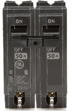 THQL2150   BREAKER. 2P. 50A GENERAL ELECTRIC