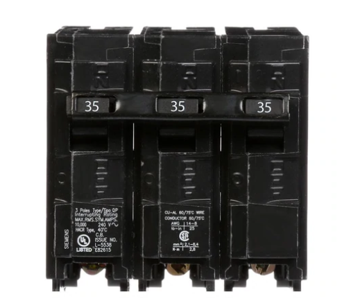 Q335  BREAKER  .35A.3P.SIEMENS