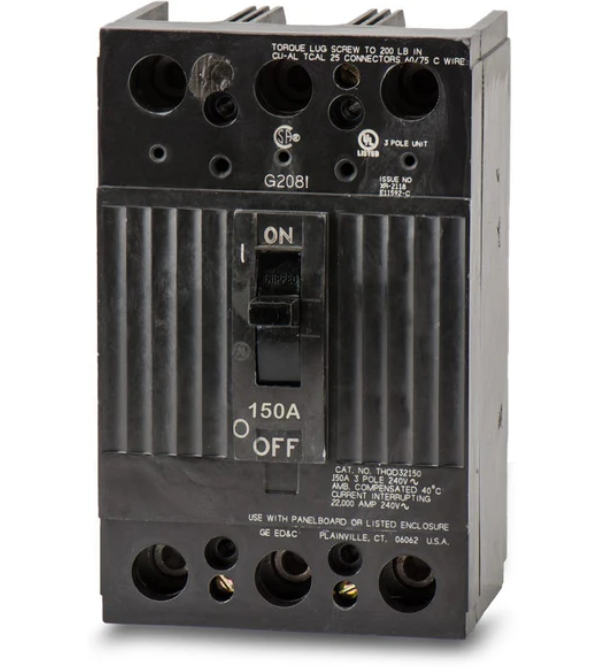 THQD32150 TMQC32150  BREAKER .3P.150A. 42K. G&E