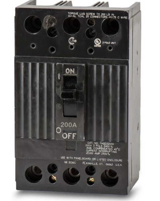 THQD32200 TMQC32200 ABB 3 Pole, 200 Amp-240 Volts AC 42kAIC GEMCCBNEW 