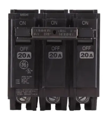 THQL32020   BREAKER. 3P. 20A. GENERAL ELECTRIC