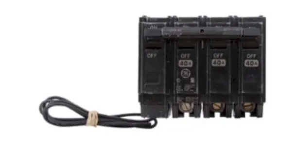THQL32030ST1   BREAKER 3P. 30A. G/E. SHUN TRIP  Disyuntor enchufable General Electric de 3 polos, 240 V, 30 A, 10 kA a 240 V
