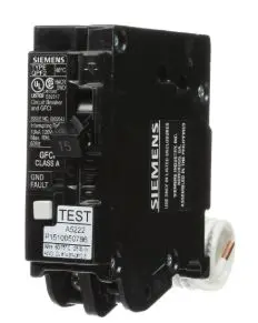 QF115A  BREAKER .SP .15A .GFCI  SIEMENS