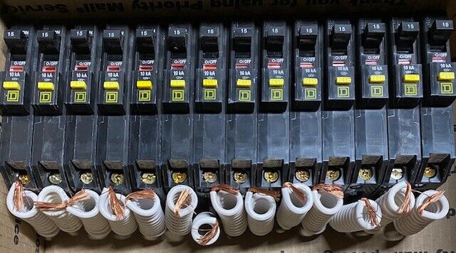 QO115GFCI  QO115GFI   BREAKER 1P  15A  GFCI  SQUARE D 