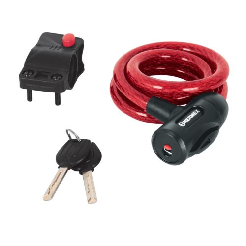 [43923] 1/2" x 39" Keyed Cable Lock – Heavy Duty Security Cable.