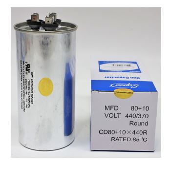 DC80+10X440R  DC80+10X440R  CAPACITOR A/C
