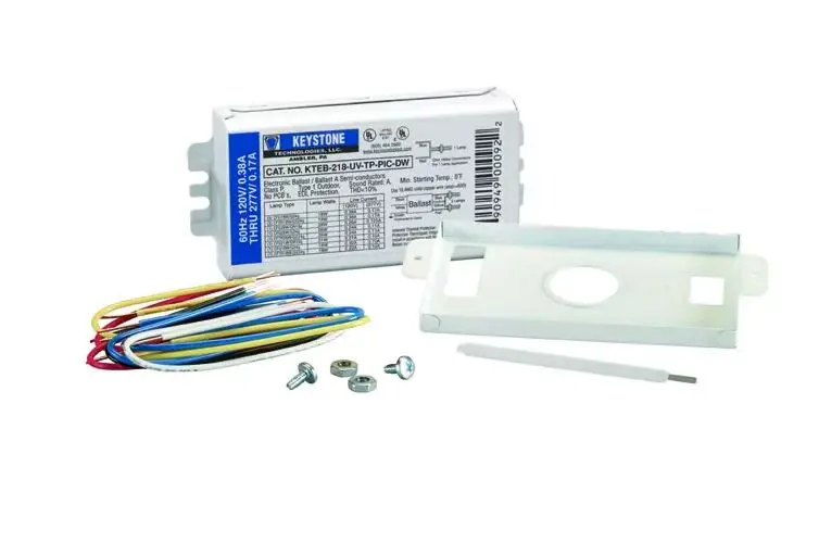 KTEB-218-UV-TP   Keystone  Rapid Start Electronic Compact Fluorescent Ballast