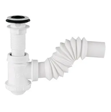 49366   1- 1/4" Flexible Bathroom Drain Pipe w/ Trap CEPOL 