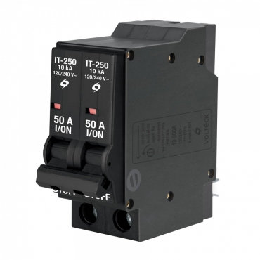 47512  50A - 2 POLO CIRCUIT BREAKER 