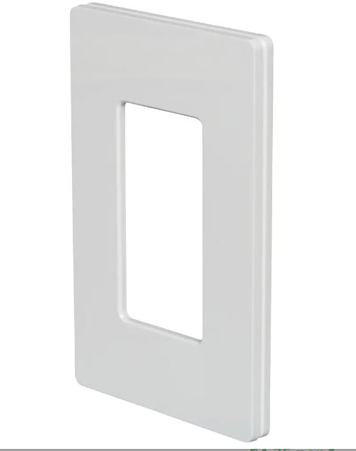 CW-1-WH  CLARO WALLPLATE 1G WH LUTRON