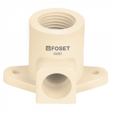 CPVC Drop Ear Elbow – 3/4" x 1/2".