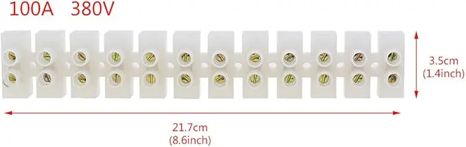 EB36150 CONN.BLOCK 100A12 POLE