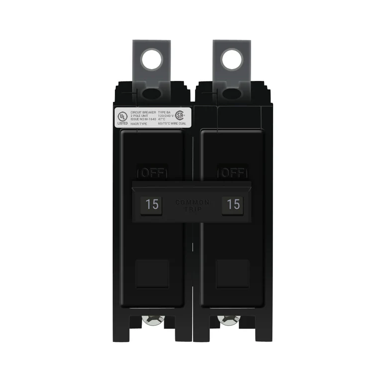 BAB2015  BREAKER CUTLER HAMMER 2P- 15A BOLT ON