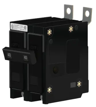 BAB2040  BREAKER CUTLER HAMMER 2P 40A BOLT ON EATON