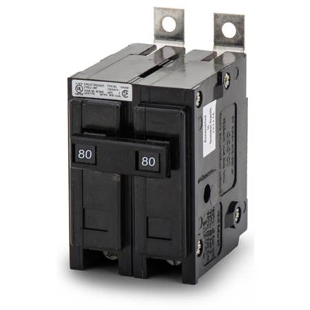 BAB2080  BREAKER CUTLER HAMMER 2P 80A BOLT ON EATON