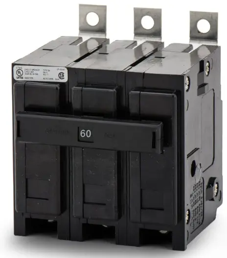 BAB3060H  BREAKER CUTLER HAMMER 3P 60A BOLT ON  EATON
