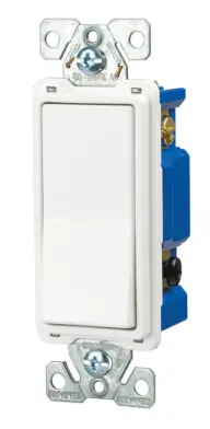 7504W-BOX   DCR SWITCH 15A 4W WHITE EATON