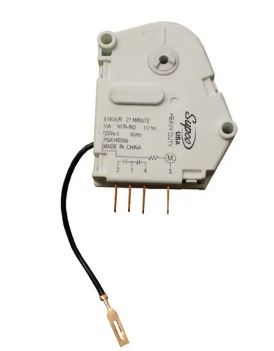 SPA1403FL   A1403  DEFROST TIMER  8H-21MIN   TIMER DEFROST 120V 15A 1/2 HP 8 HR