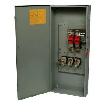 G325-TB  DESC  IND FUSE Safety Switch, Fusible, 400A, 3P, 240VAC, NEMA1, Ground Bar