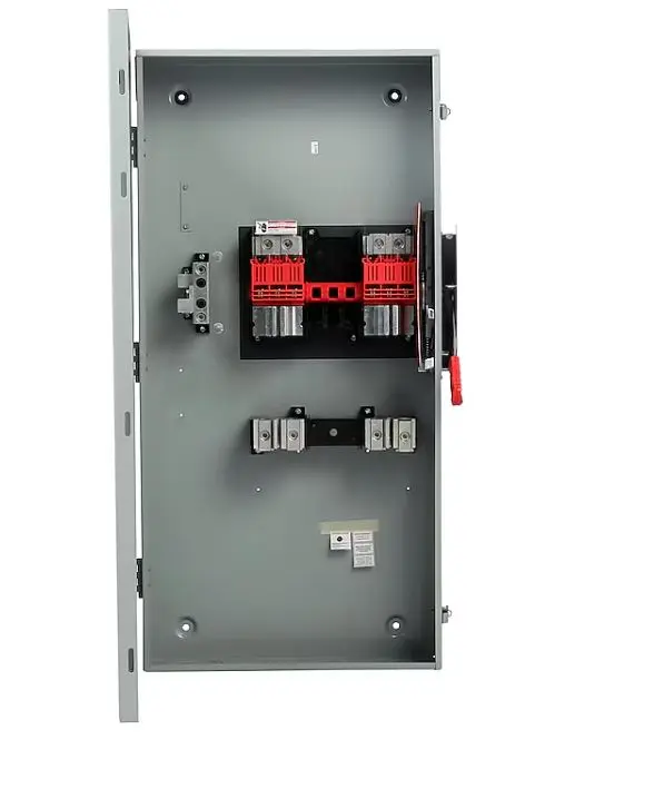 RG226-TB   DESCONNECTIVE   600A  2/ FUSES  250V  OUTDOOR Siemens Type VBII 600 Amp Single phase (120V/240V) Fusible Outdoor General-duty Safety switch Disconnect