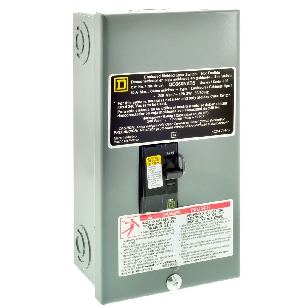 QO260NATS    DESCONECTIVO  60A.INT  W/BREAK