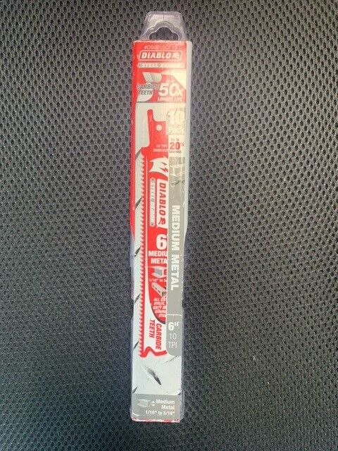 DS0610CF10   DIABLO 6'' MEDIUM METAL 10PK BLADE