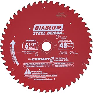 D0648CFX   DIABLO METAL CUTTING CARBIDE SAW BLADE 6-1/2" 48T D0648CFX