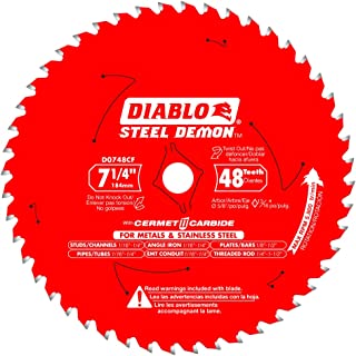 D0748CFX   DIABLO CARBIDE TEETH GRINDING DISC 7-1/4" 48T BLADE