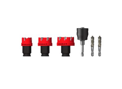 DHS06CFS DIABLO  6 pc Steel Demon™ Carbide Teeth Hole Cutter Set (6-Pieces)